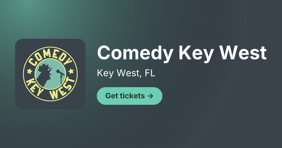 Comedy Key West | Key West, FL | PUNCHUP